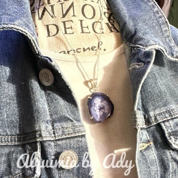 Alquimia Blue and Silver Necklace - Picture 1 of 2